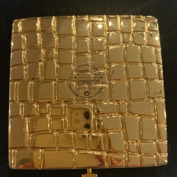 COLLECTORS ITEM NEVER USED Ester Lauder Golden Cobblestones Compact from NM - Picture 6 of 8